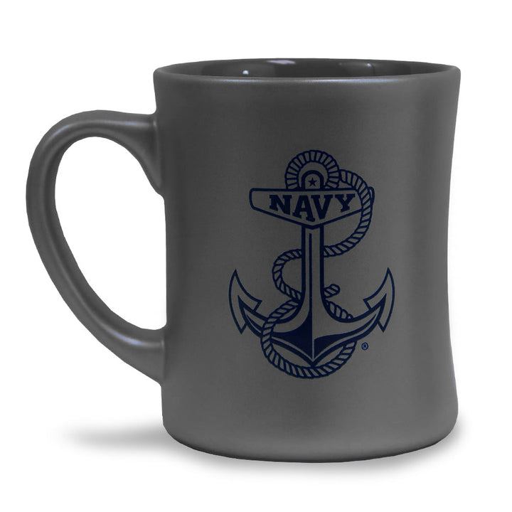 Navy Grandparent 16oz MK Matte Mug (Grey)