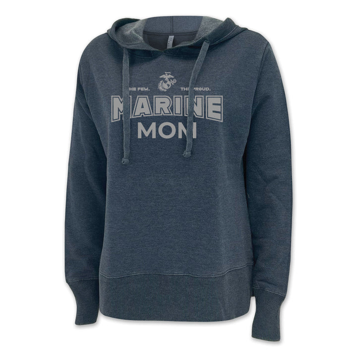 Marines Mom Ladies Hood