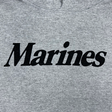 Load image into Gallery viewer, Marines Youth Logo Core Hood (Grey)