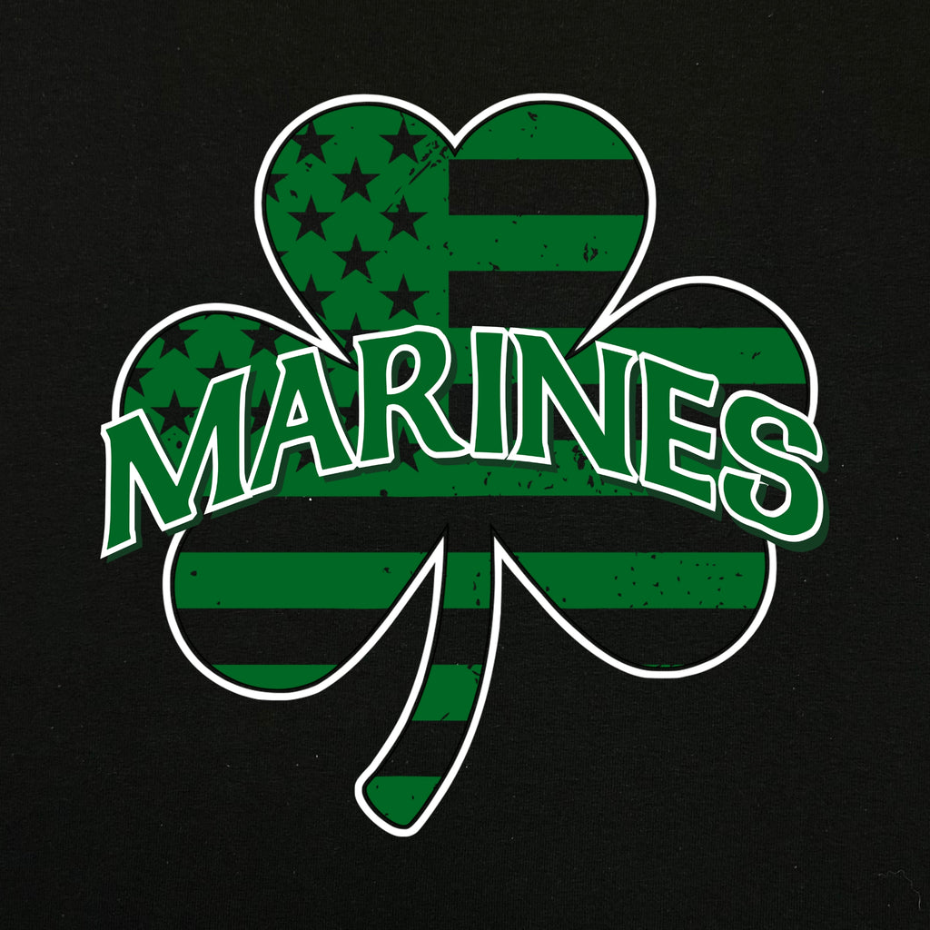 Marines Shamrock Quarter Zip