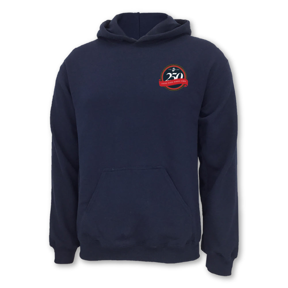 Marines 250th Anniversary Hood