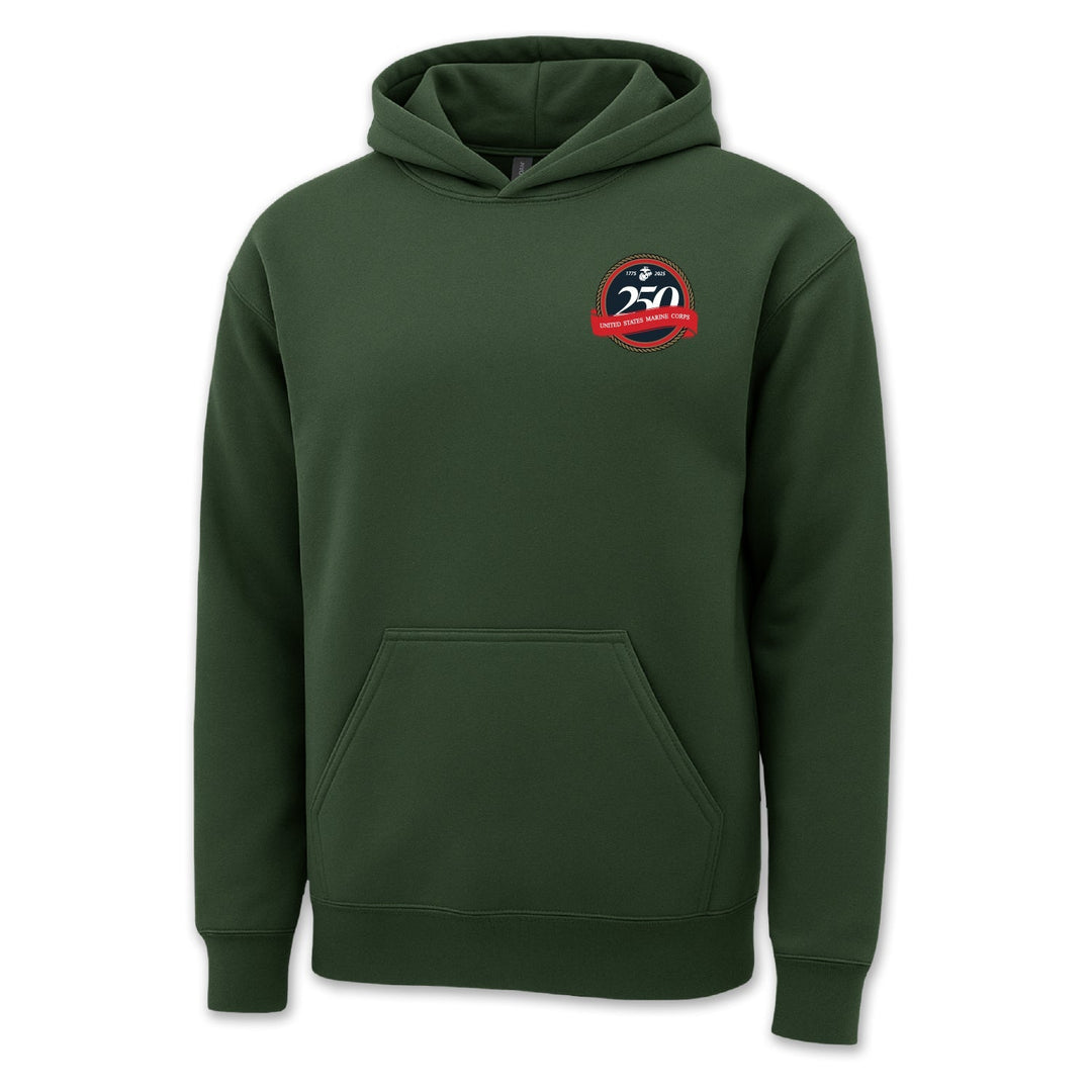 Marines 250th Anniversary Hood