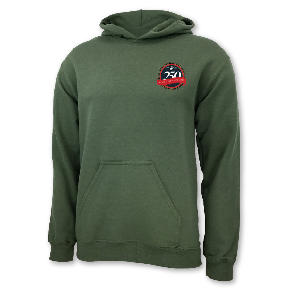Marines 250th Anniversary Hood