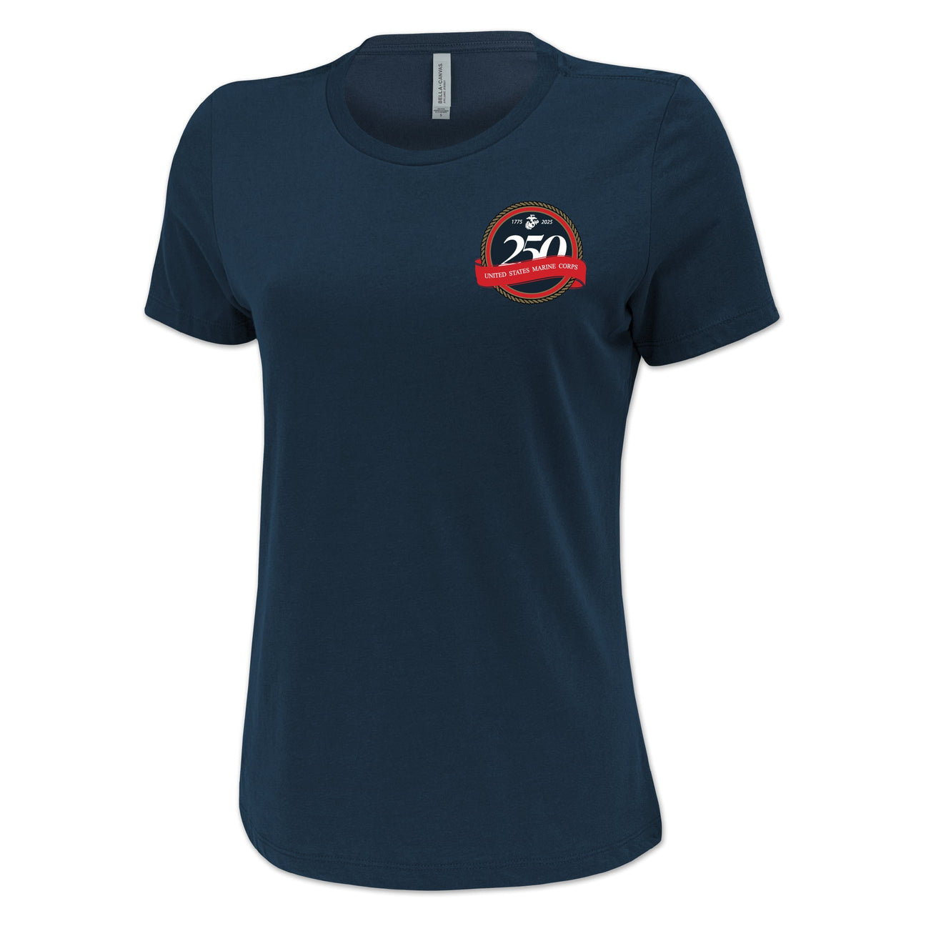 Marines 250th Anniversary Ladies T-Shirt
