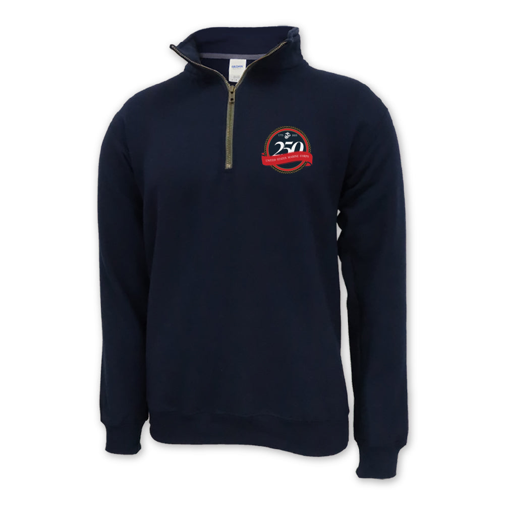 Marines 250th Anniversary 1/4 Zip