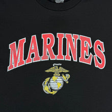 Load image into Gallery viewer, Marines EGA Faded T-Shirt (Black)