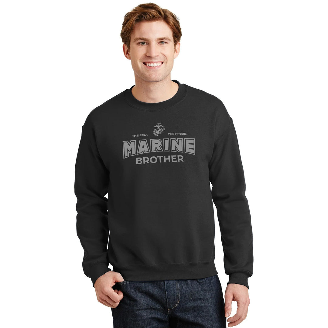 Marines Brother Crewneck (Black)