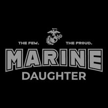 Load image into Gallery viewer, Marines Daughter Youth T-Shirt (Black)