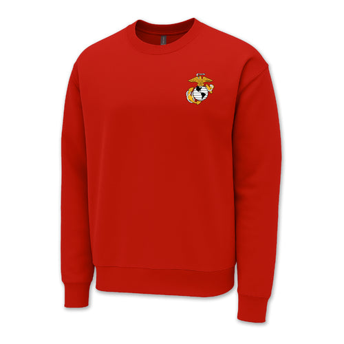 Pick Your Design Marines Crewneck Sweatshirt (Red)