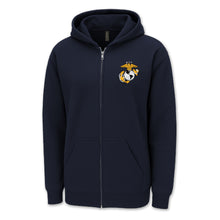 Load image into Gallery viewer, USMC EGA Logo Full Zip
