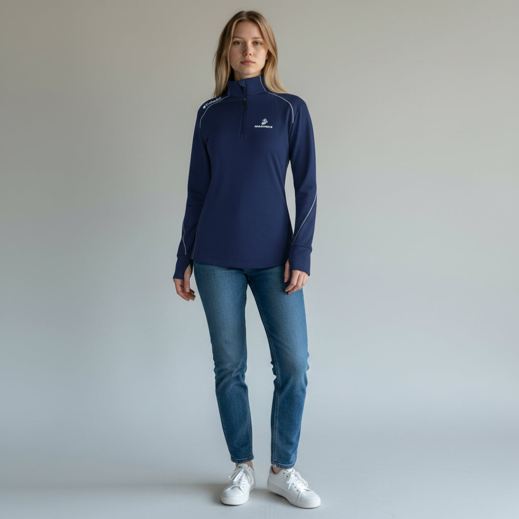 Marines EGA Women's Columbia Shotgun 1/4 Zip Pullover*