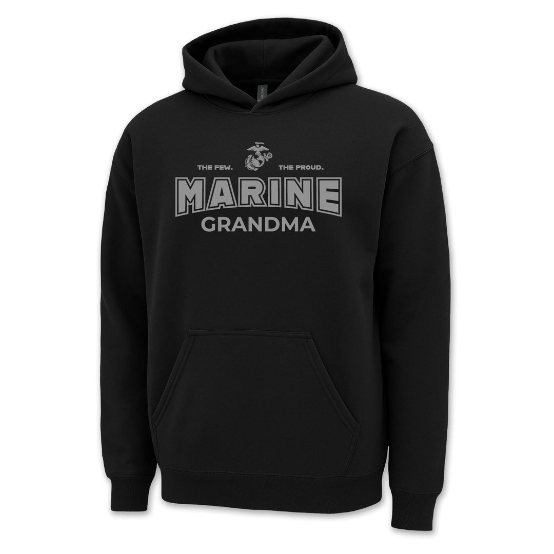 Marines Grandma Hood (Black)
