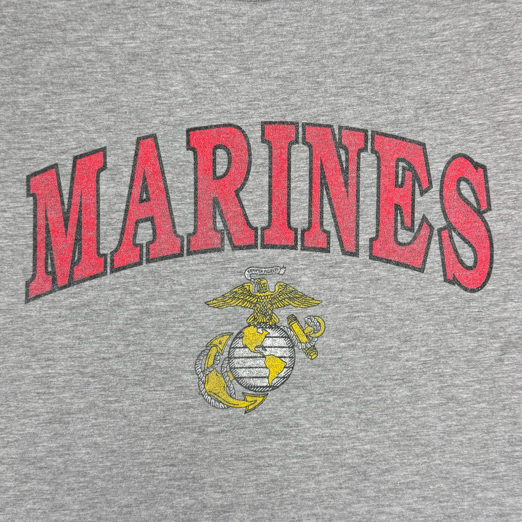 Marines EGA Faded T-Shirt (Grey)