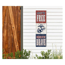 Load image into Gallery viewer, United States Marine Corps Land of the Free Indoor Outdoor (10x35)*