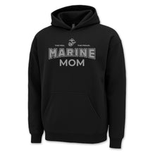 Load image into Gallery viewer, Marines Mom Hood (Black)