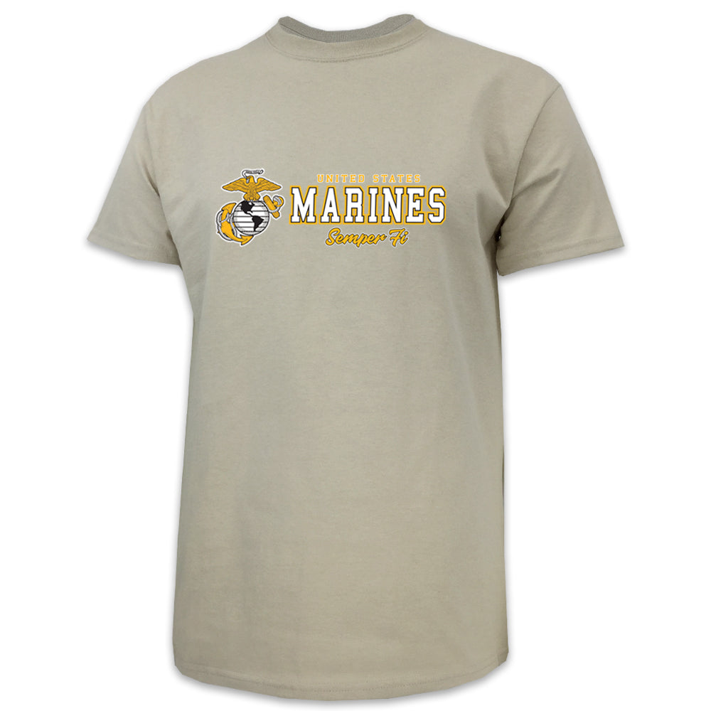 Pick Your Design Marines T-Shirt (Tan)