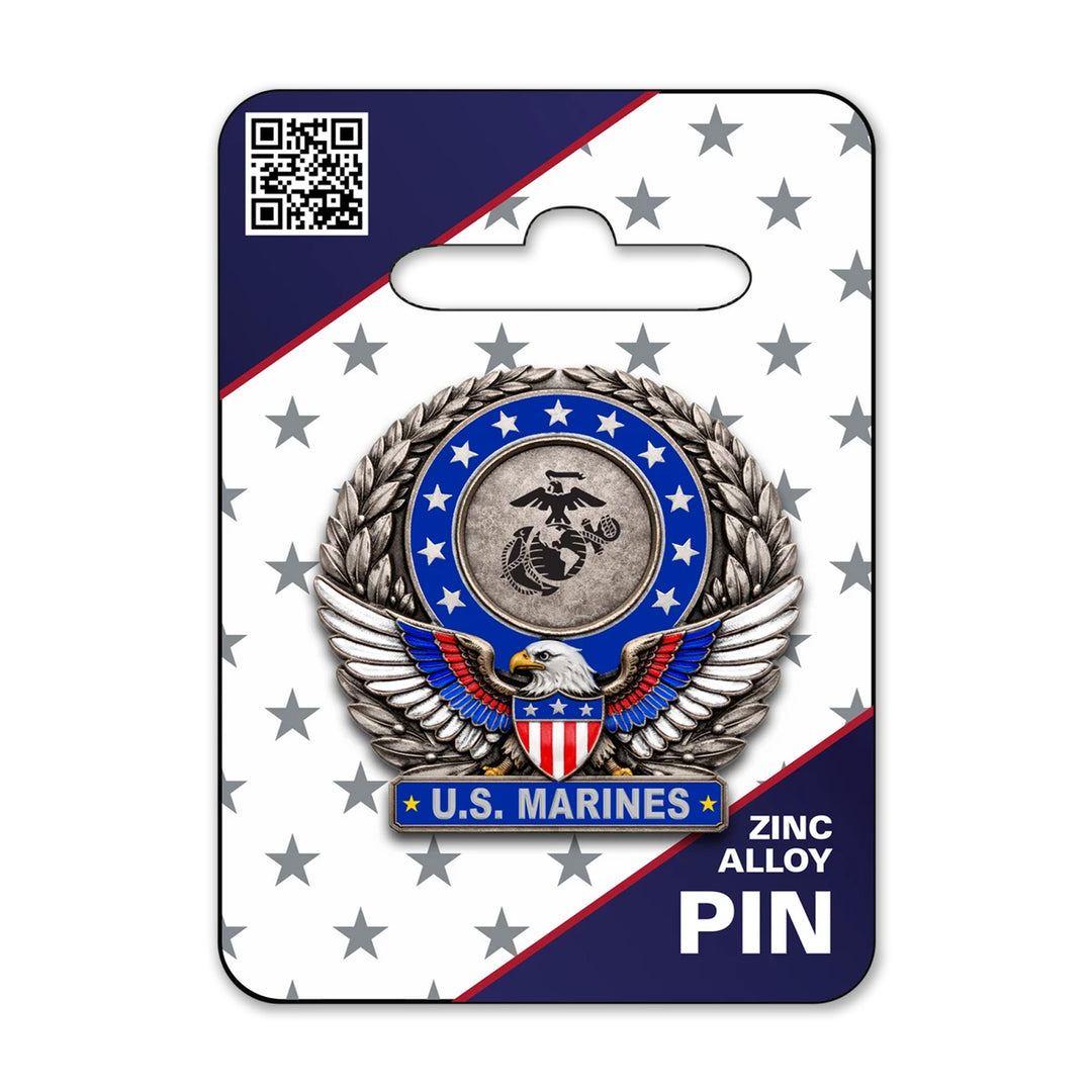Marines Proud Eagle Pin