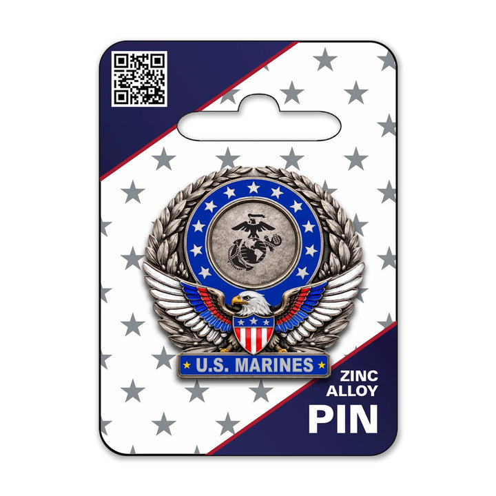 Marines Proud Eagle Pin