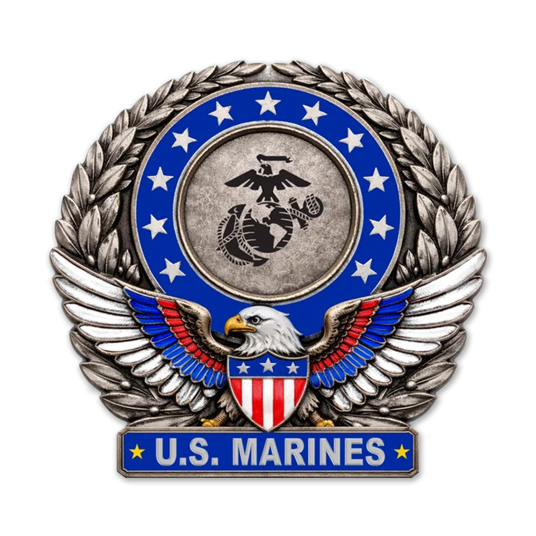 Marines Proud Eagle Pin
