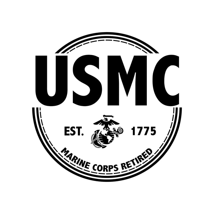 Marines Retired Ladies T-Shirt