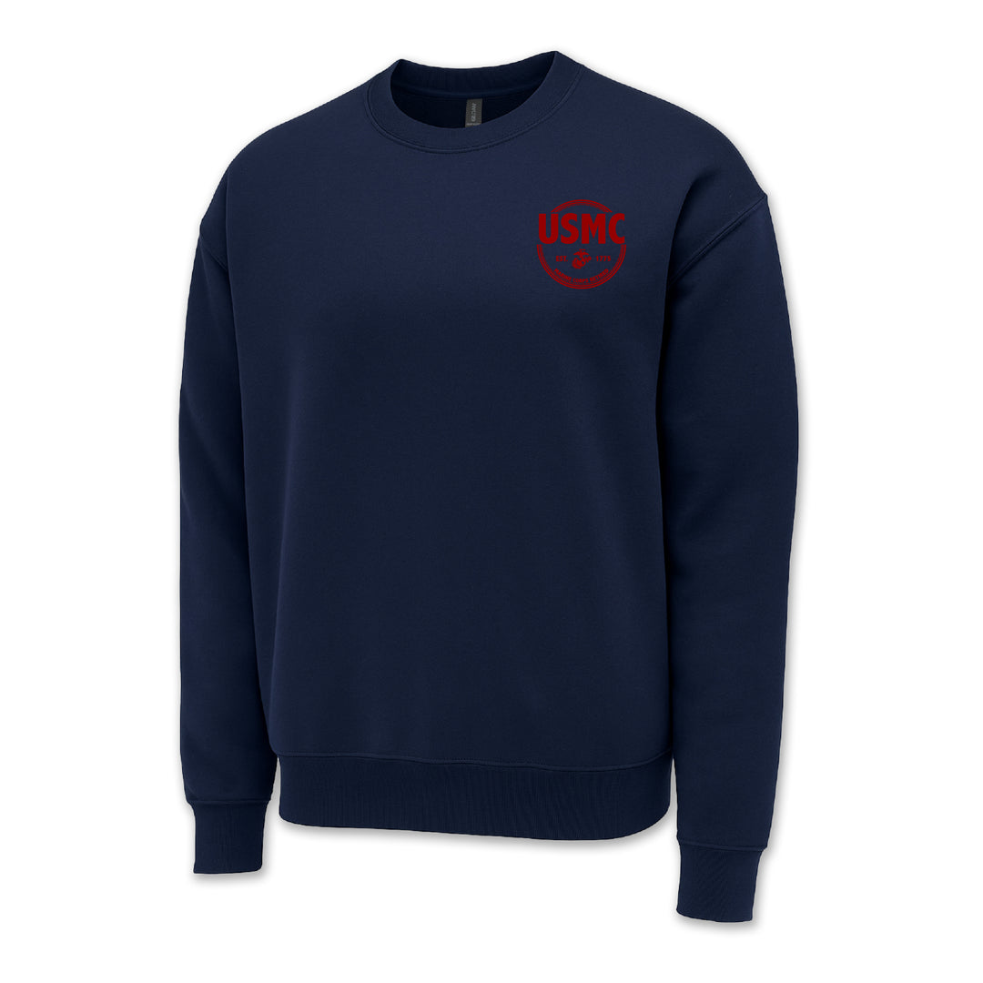 Marines Retired Crewneck
