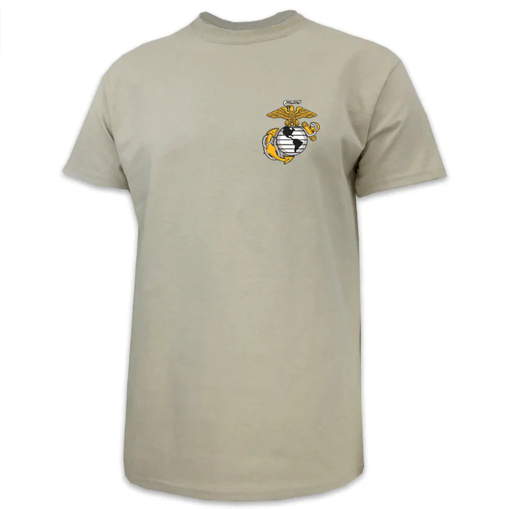 Pick Your Design Marines T-Shirt (Tan)
