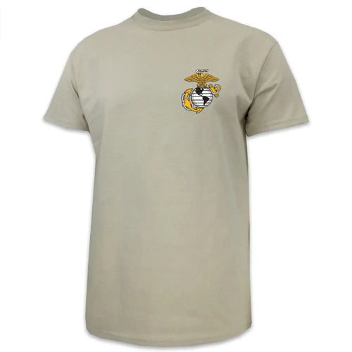 Pick Your Design Marines T-Shirt (Tan)