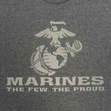 Load image into Gallery viewer, Marines Reflective Logo T-Shirt (Charcoal)