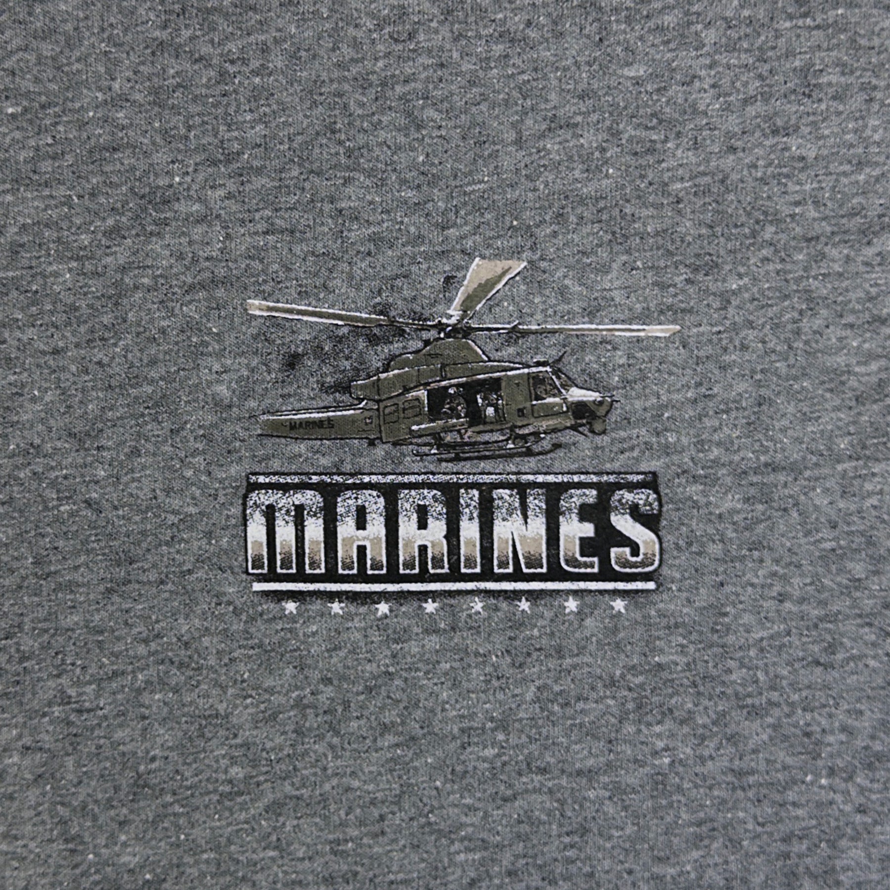 Marines These Colors Don't Run Flag T-Shirt (Graphite) – Armed Forces Gear