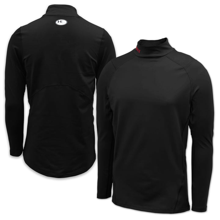 Marines Under Armour ColdGear Fitted Mock (Black)