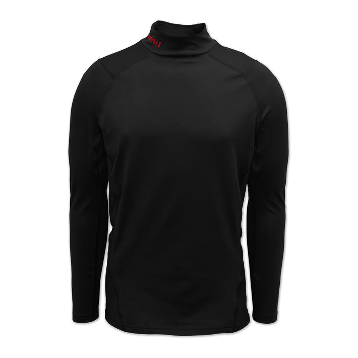 Marines Under Armour ColdGear Fitted Mock (Black)
