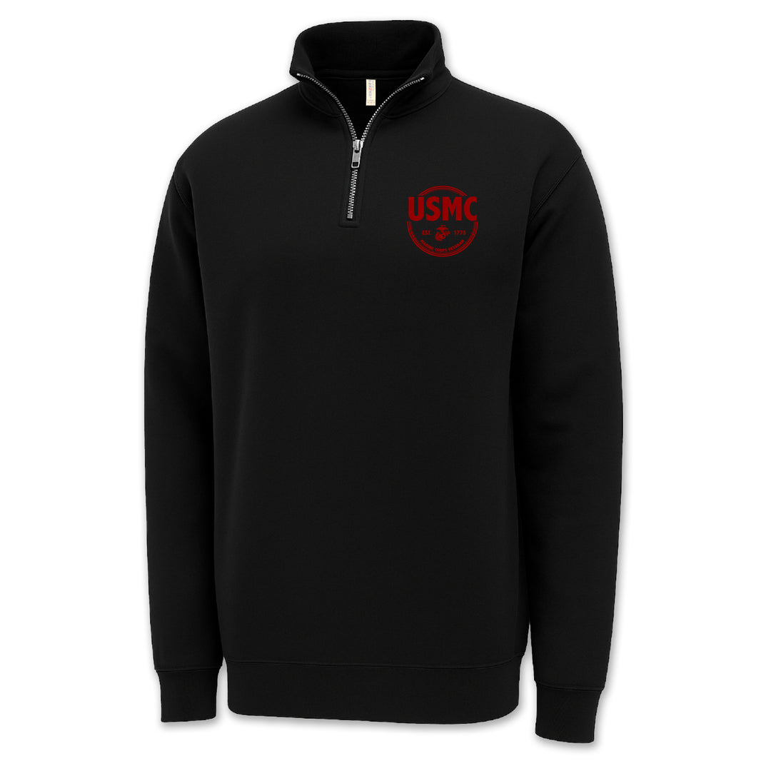 Marines Veteran 1/4 Zip