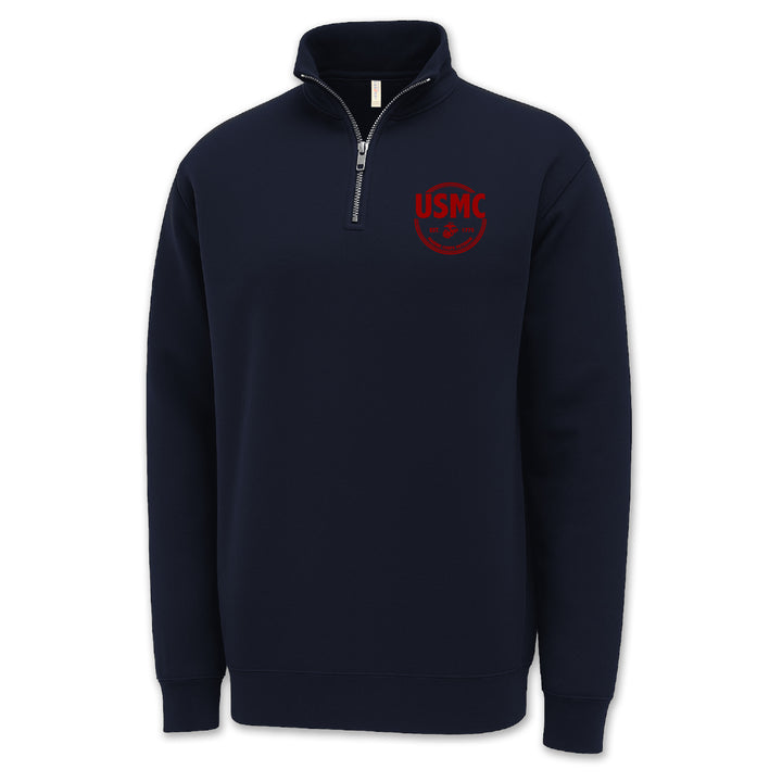Marines Veteran 1/4 Zip