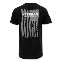 Load image into Gallery viewer, Marines Veteran Flag T-Shirt (Black)