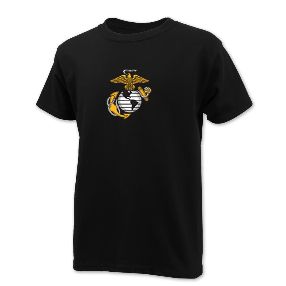Pick Your Design Marines Youth T-Shirt (Black)