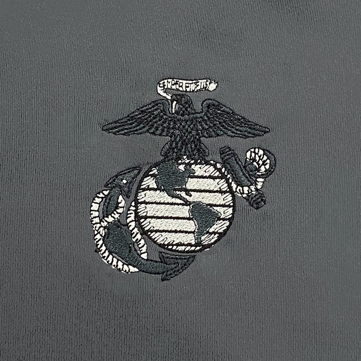 Marines EGA Under Armour Performance Polo (Pitch Grey)