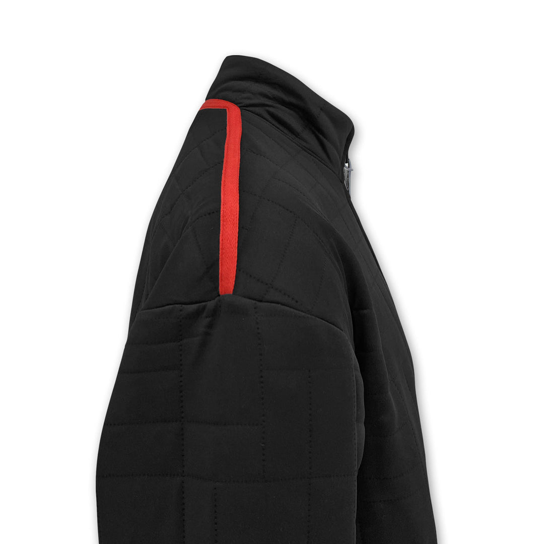 Marines Under Armour Quilted 1/4 Zip Pullover (black)
