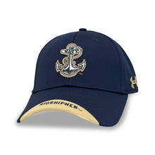 Load image into Gallery viewer, Navy Under Armour Sideline Blitzing Accent Adjustable Hat (Navy)