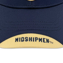Load image into Gallery viewer, Navy Under Armour Sideline Blitzing Accent Adjustable Hat (Navy)