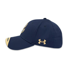 Load image into Gallery viewer, Navy Under Armour Sideline Blitzing Accent Adjustable Hat (Navy)