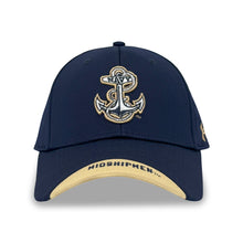 Load image into Gallery viewer, Navy Under Armour Sideline Blitzing Accent Adjustable Hat (Navy)