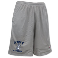 Load image into Gallery viewer, Navy Anchor Champion Lacrosse Mesh Short