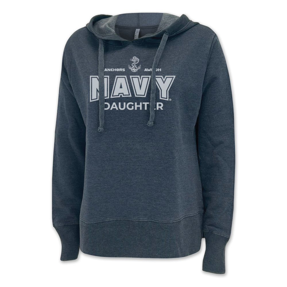 Navy Daughter Ladies Hood