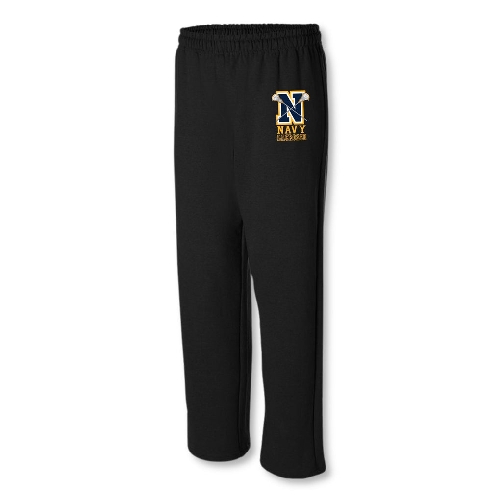 Navy Lacrosse Logo Sweatpant