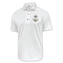 Load image into Gallery viewer, Navy Anchor Performance Polo