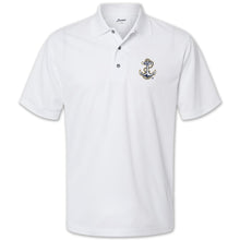Load image into Gallery viewer, Navy Anchor Performance Polo