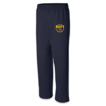 Load image into Gallery viewer, Navy Retired Sweatpants