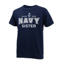 Load image into Gallery viewer, Navy Youth Sister T-Shirt (Navy)