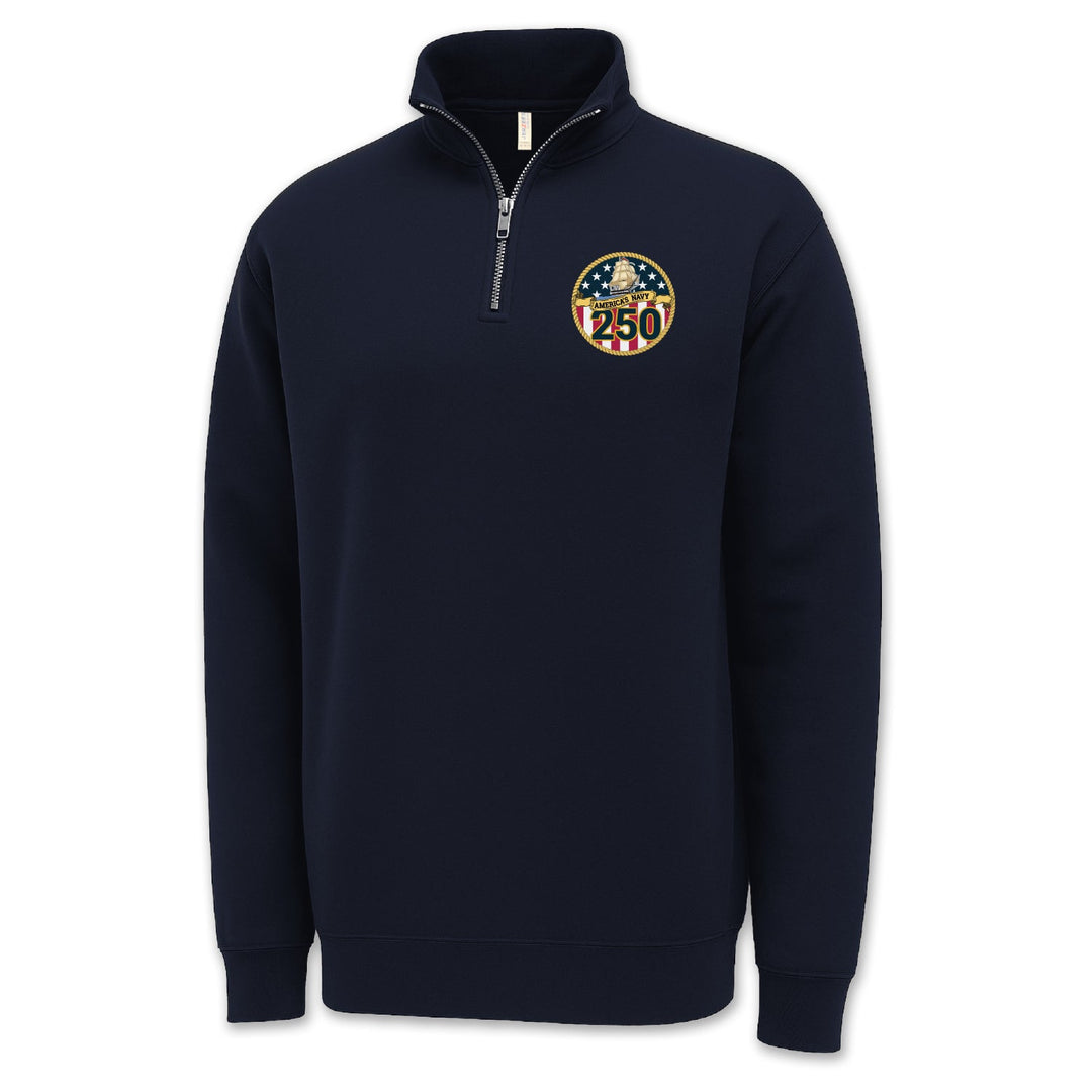 Navy 250th Anniversary 1/4 Zip