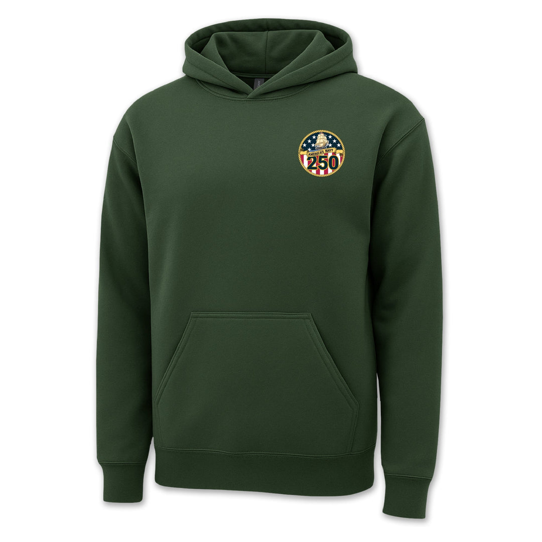 Navy 250th Anniversary Hood